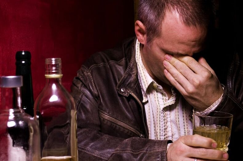 el consumo de alcohol como causa de prostatitis aguda