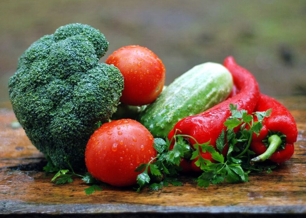 verduras para la prostatitis