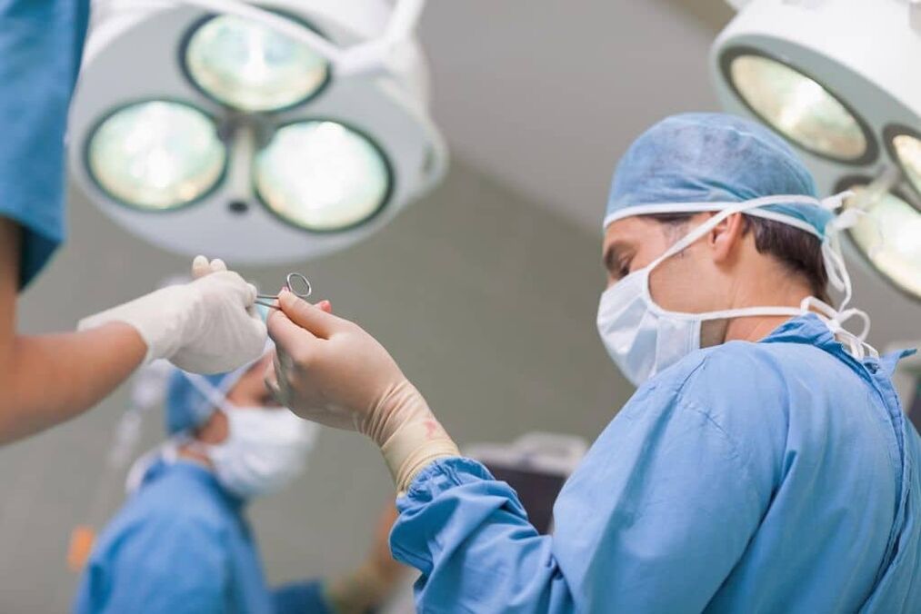 tratamiento quirúrgico de la prostatitis